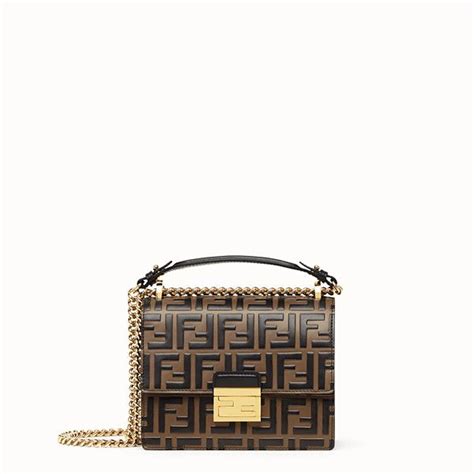 mini borsetta fendi|fendi miniature leather bag.